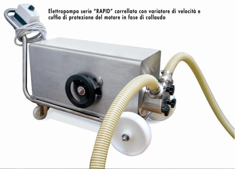 “RAPID” series sanitary electric pumps
